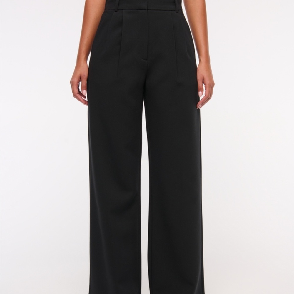 Abercrombie & Fitch Sloane Wide Leg Trousers